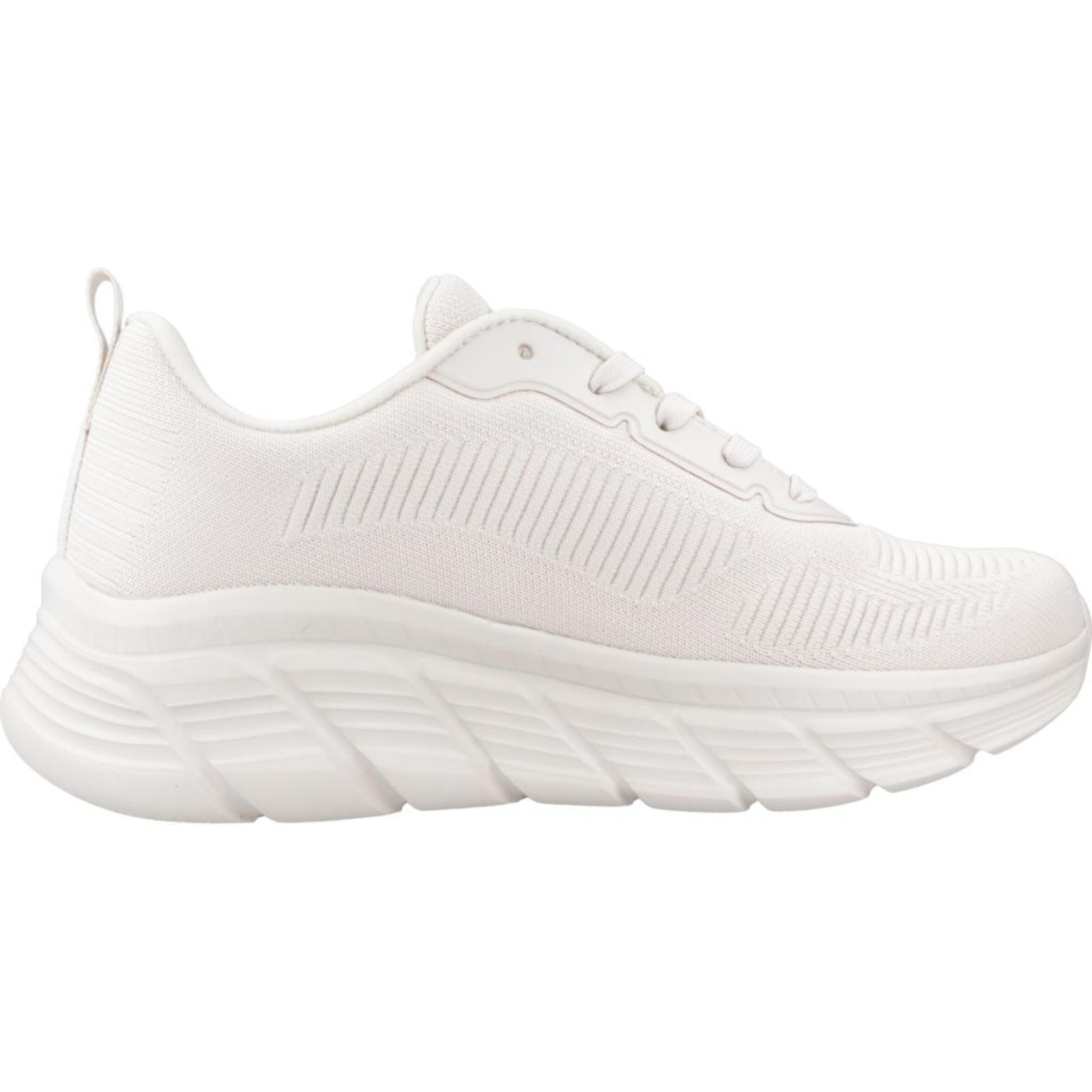 Sneakers De  Mujer Bobs B Flex Hi Flying Hi Beis