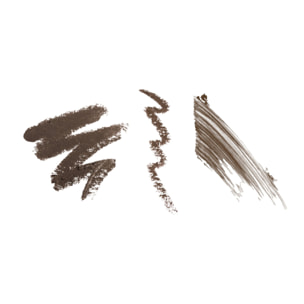 Ultimate Brow Sculpt - Kit Sourcils Châtain Foncé 3 Produits