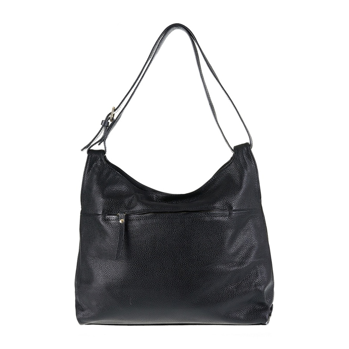 Borsa a spalla da donna Made in Italy - Modello Divina - 100% pelle - 36.0 x 31.0 x 12.0 cm