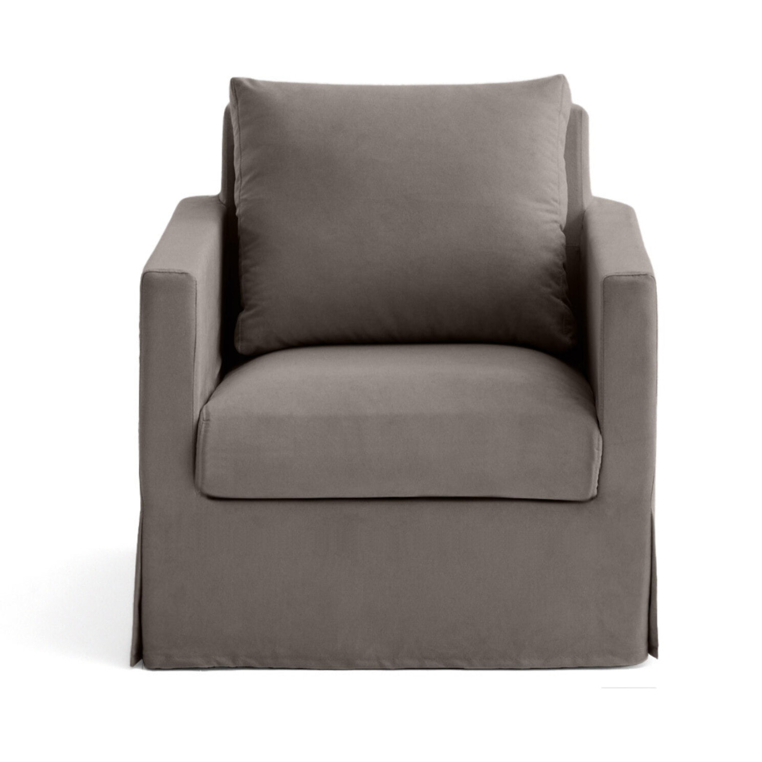 Serena - housse en tissu pour fauteuil - Gris