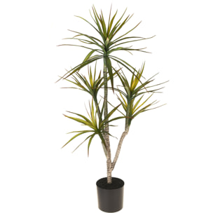 Pianta Di Yucca In Vaso Con 5 Diramazioni. Altezza 116Cm - Pezzi 1 - 60X116X60cm - Colore: Altro - Bianchi Dino - Piante Artificiali