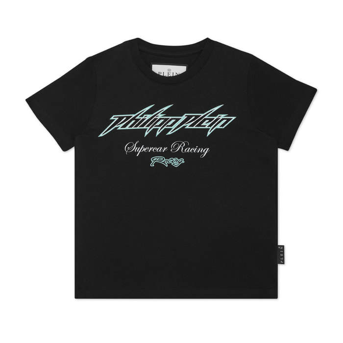 PHILIPP PLEIN T-Shirt Round Neck Ss RACING