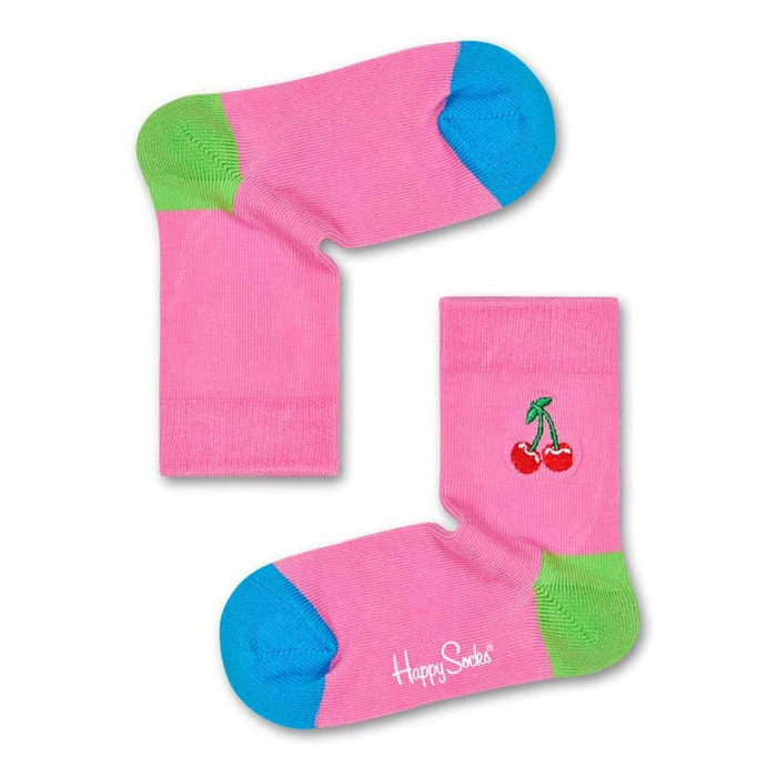 Calcetines kids cherry embroidery