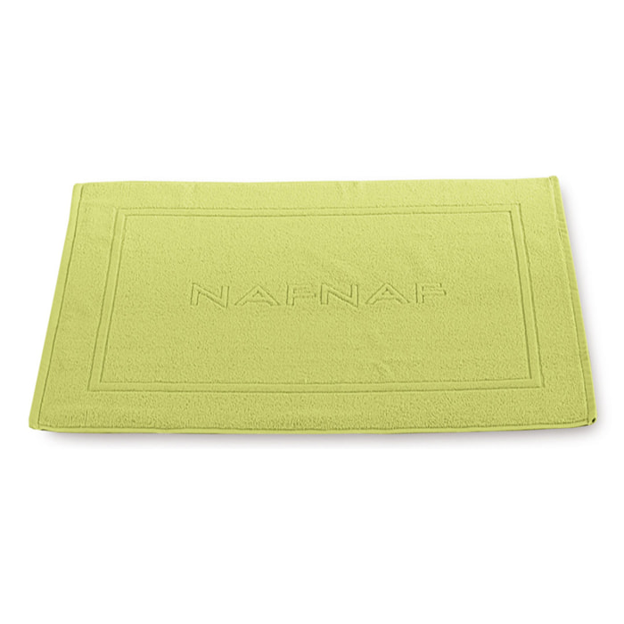 Tapis de bain CASUAL - coton 750 g/m2 - coloris vert pistache
