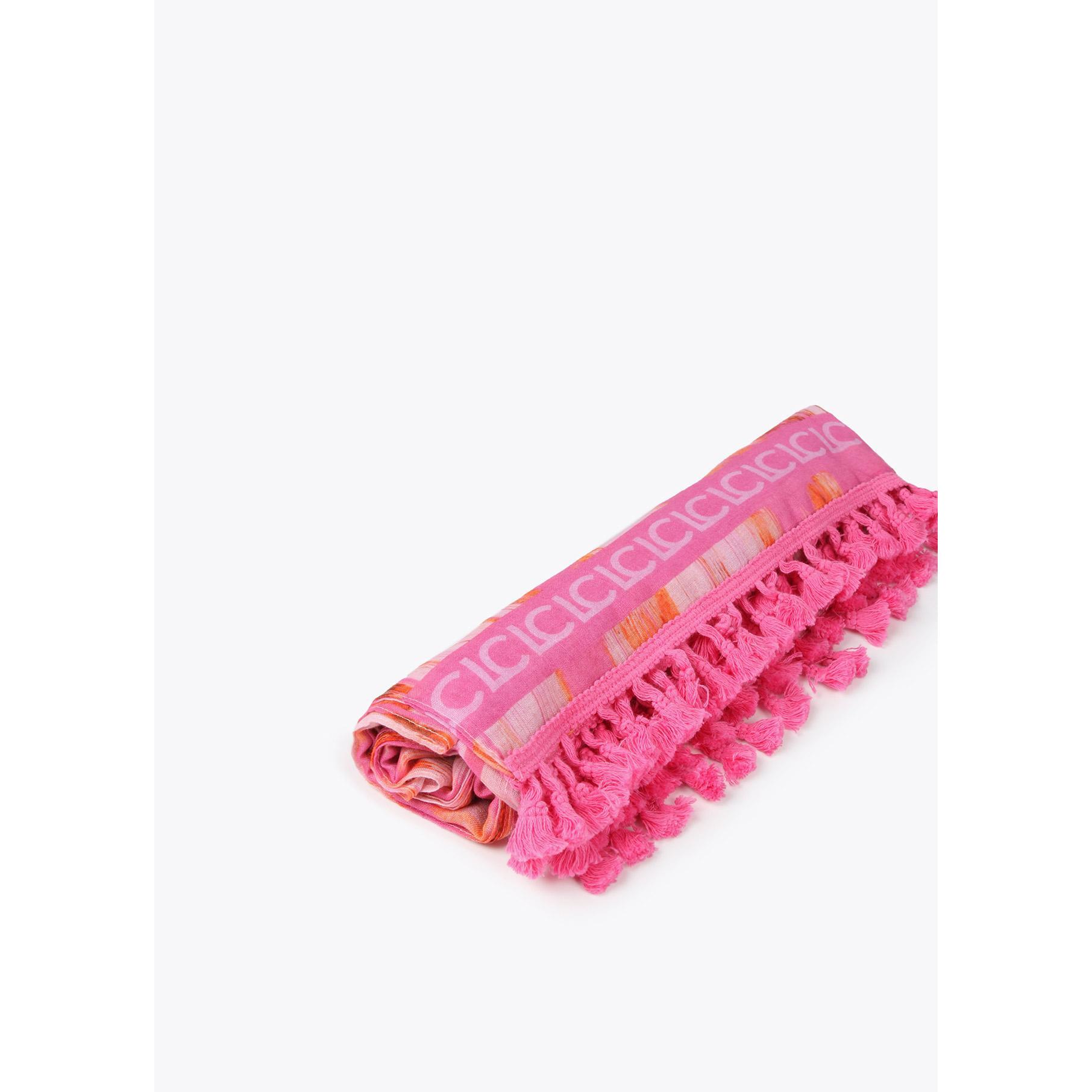 Pareo stampa zebrata rosa