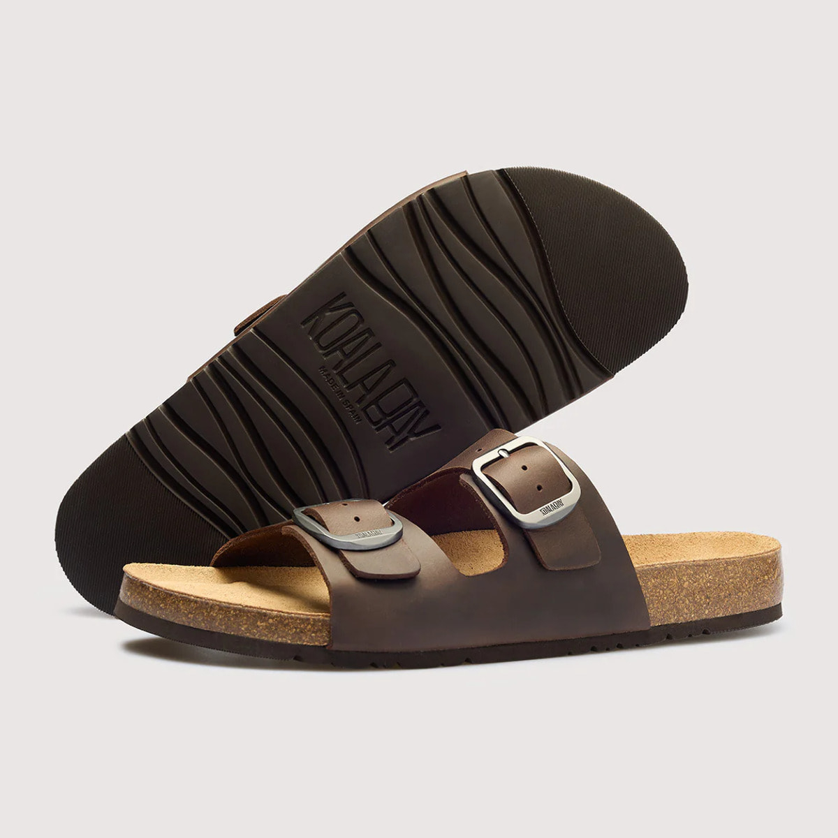 Sandalia Bio Piel Marrón - Cherokee