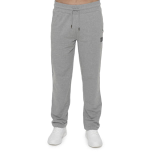 Pantalón de deporte de invierno para hombre sin puños con pequeño logo "Basic"