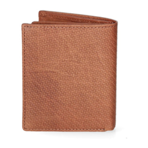 Portafoglio uomo in vera pelle - Modello False - Casual - 8.0 x 10.0 x 1.0 cm