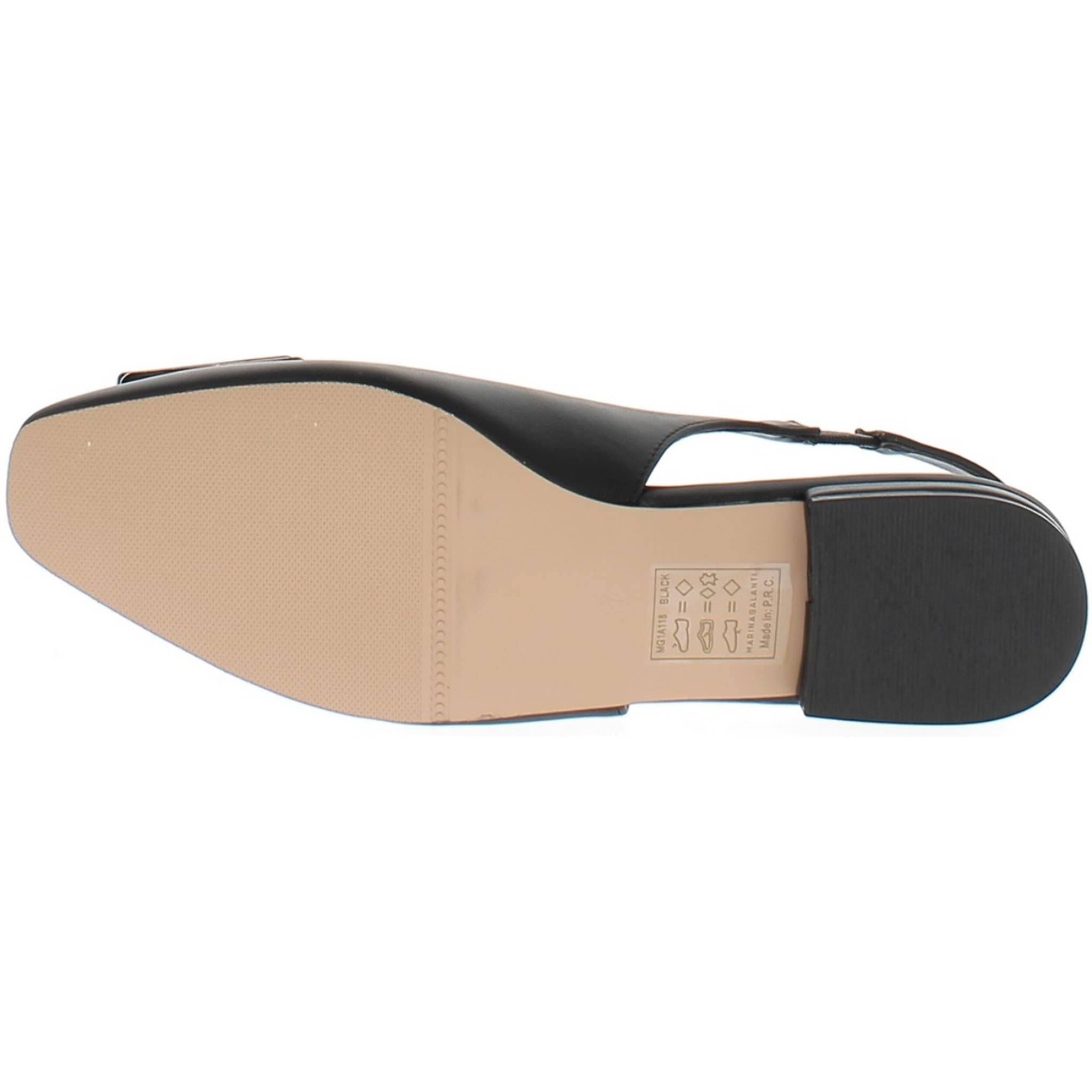 Marina Galanti Scarpe Donna Ballet Flat with Medal Horsebit MG 1A118 Black