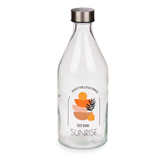 BOTELLA TAPON ACERO SUNRISE 1000ML