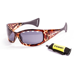 Gafas de deportes acuáticos OCEAN FUERTEVENTURA - Marrón semi / Ahumada