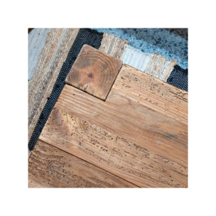 Table basse de 117 cm en bois massif de pin recyclé - ORIGIN