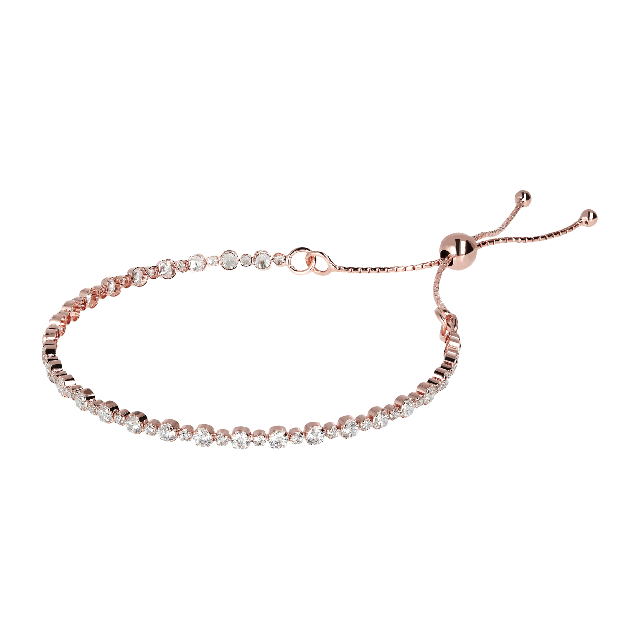 Bracciale Tennis Misto con Cubic Zirconia