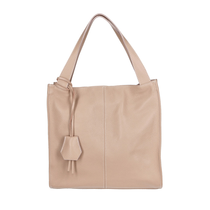 Borsa a spalla  da donna In Vera pelle Made in Italy 34x32x11 cm