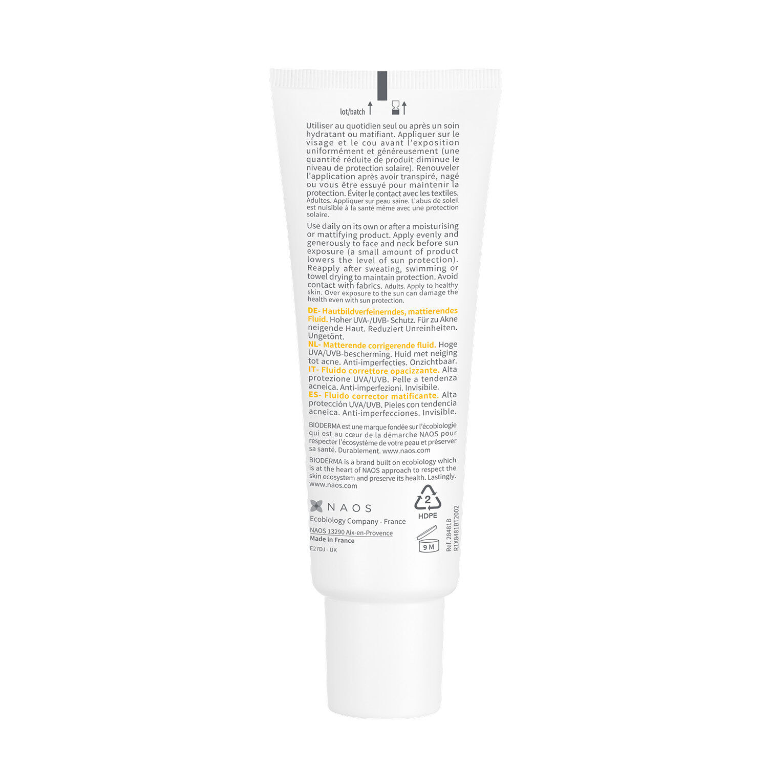 Photoderm AKN Mat - Fluide Correcteur Matifiant Anti-Imperfections SPF 30 - 40 ml