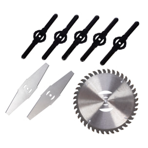 Tagliaerba e diserbante elettrico portatile senza fili, ricaricabile, con ruote.