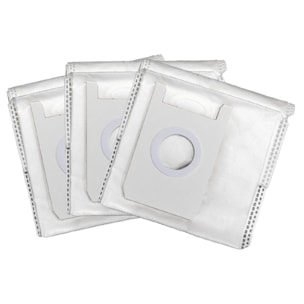 Pack 3 Bolsas Higiénicas para Conga Home 2000. Compatible con Base de Autovaciad