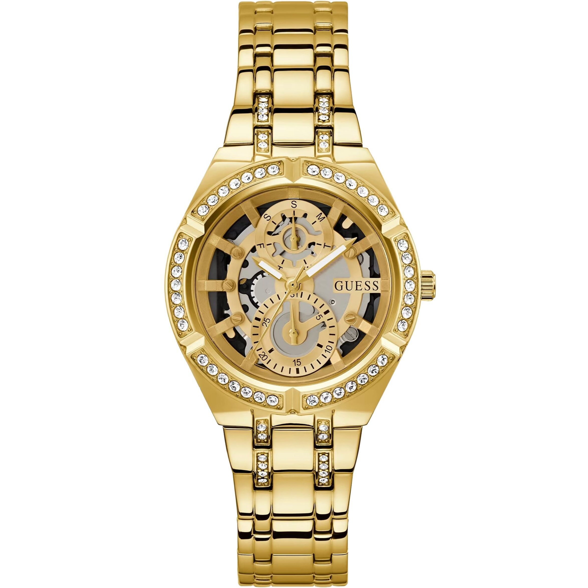 Reloj Guess GW0604L2 Mujer Analogico Cuarzo con Correa de Acero inoxidable
