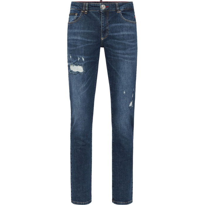 PHILIPP PLEIN Jeans Taglio super dritto