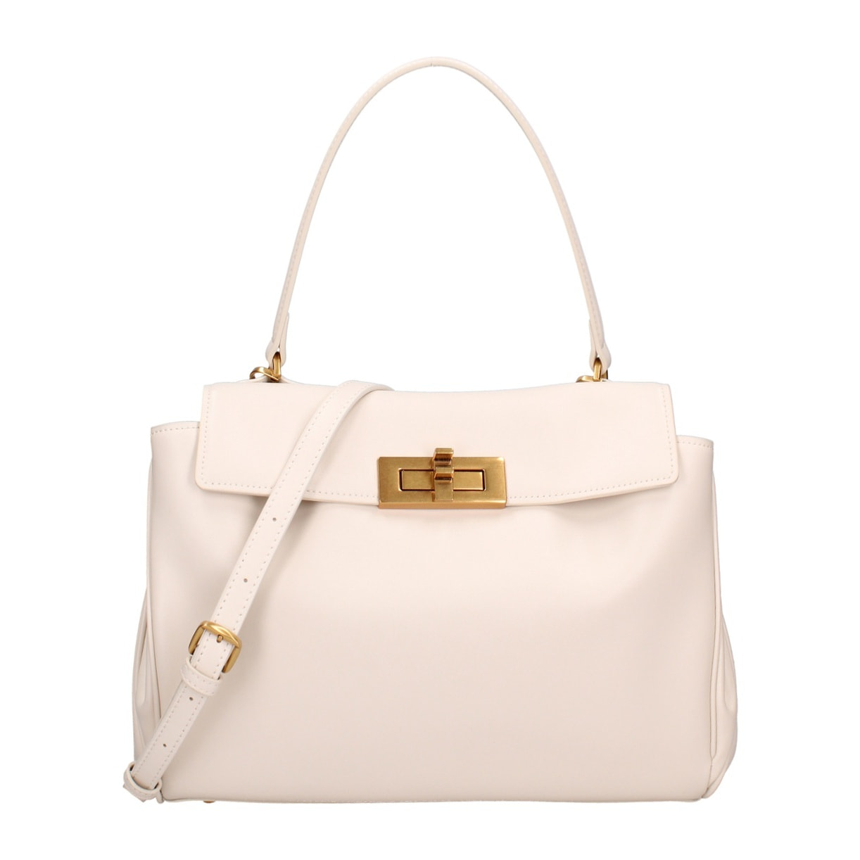 Borsa a mano da donna Made in Italy - Modello Padova - 100% pelle - 28.0 x 19.0 x 8.0 cm