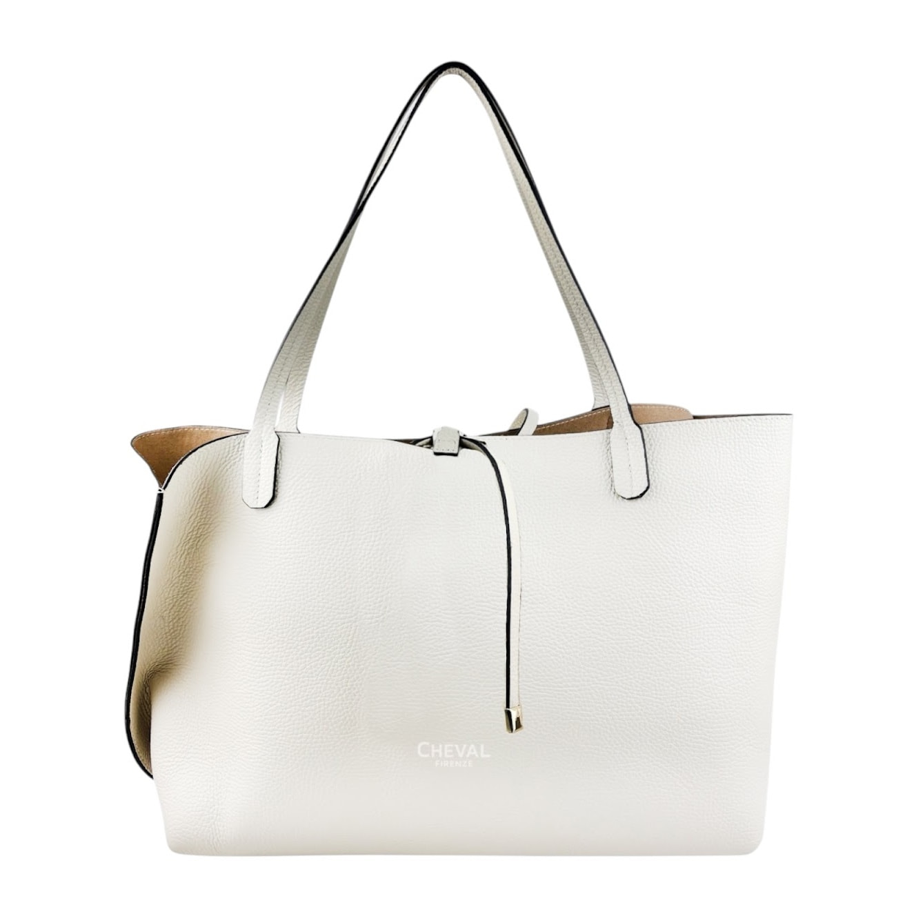 Borsa a spalla Cheval Firenze Clarice Beige