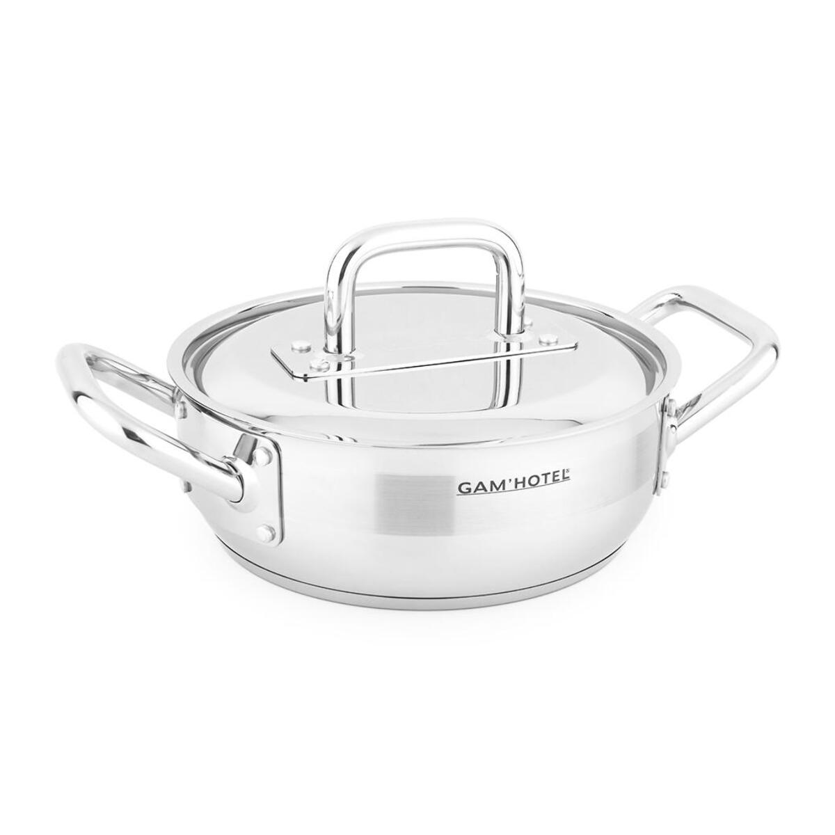 Faitout inox 24x8,5cm induction