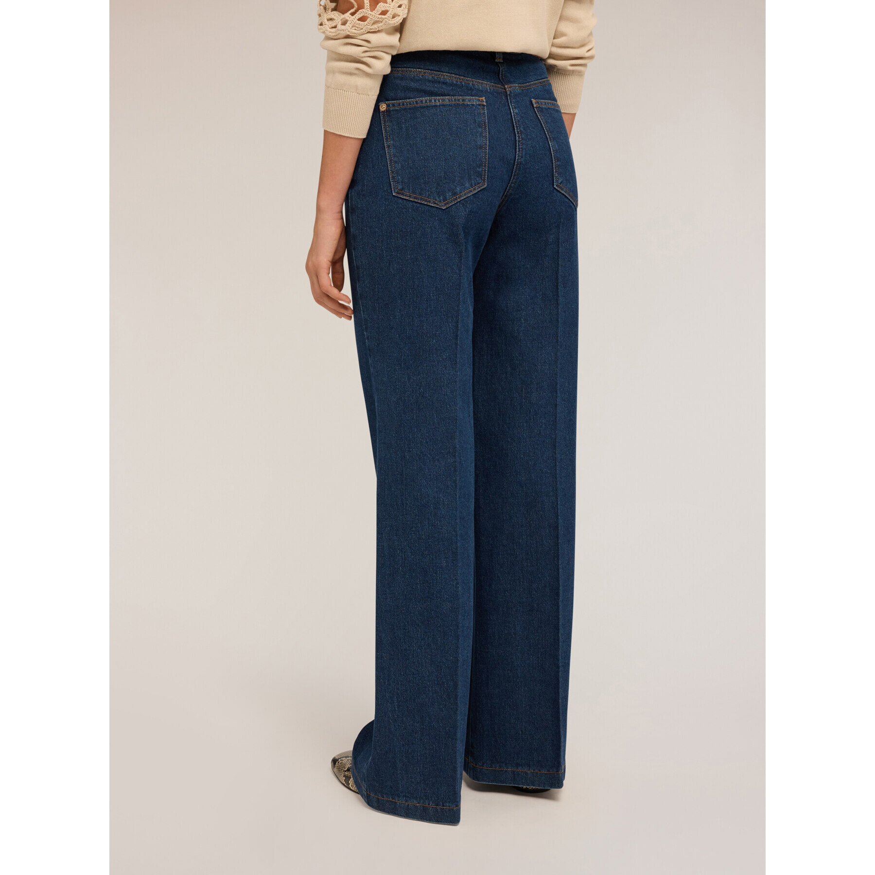 Motivi - Jeans wide leg - Blu