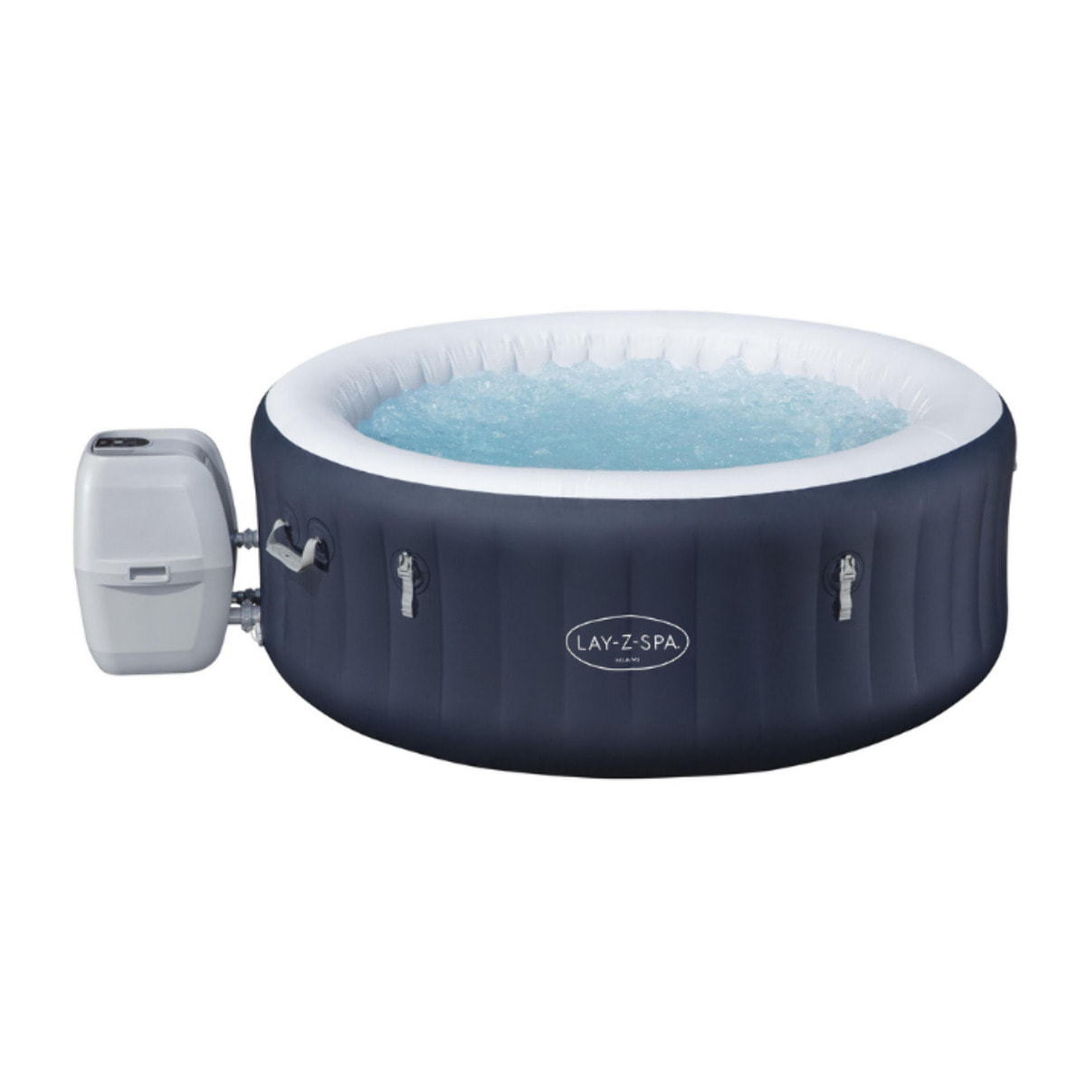 Bestway Spa gonflable rond Lay-Z-Spa Miami AirJet EnergySense 2-4 personnes