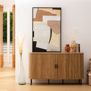 Toile peinte encadrée Hilda 116x75cm