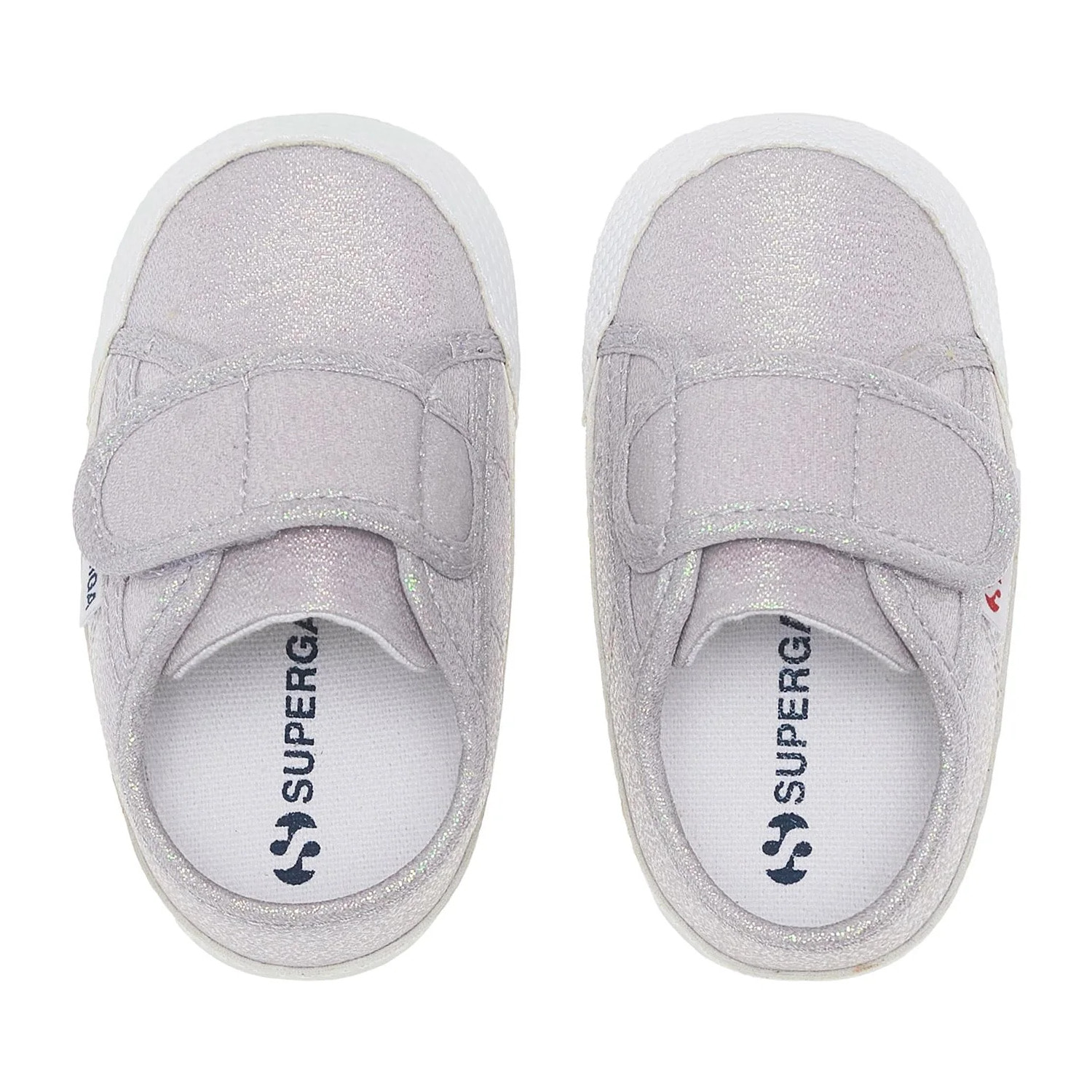 Sneakers Superga Bambina Argento 4006 BABY STRAP LAME