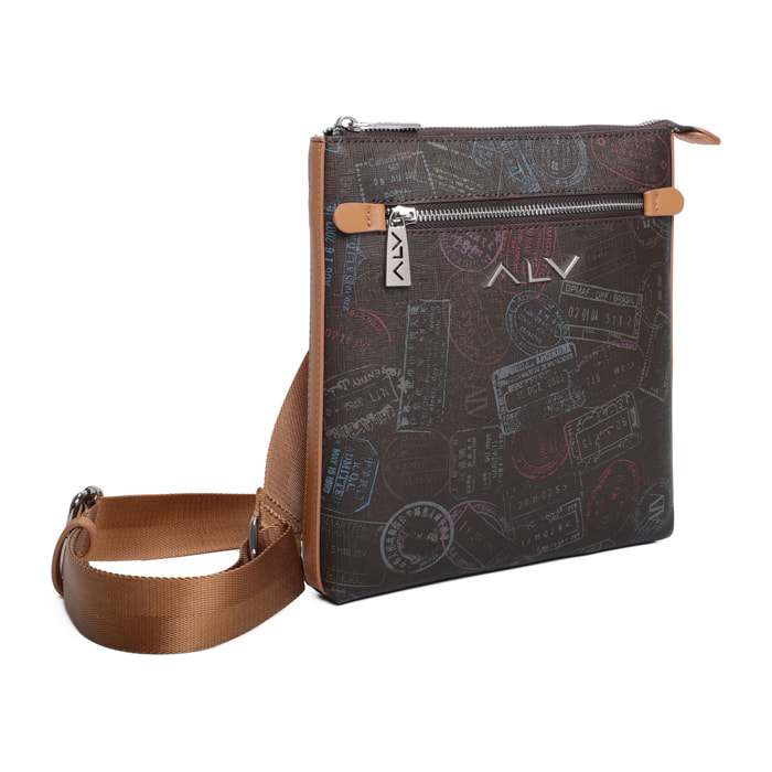 Borsa a tracolla  da donna Poliuretano Prodotto alla Moda 18x4x22 cm