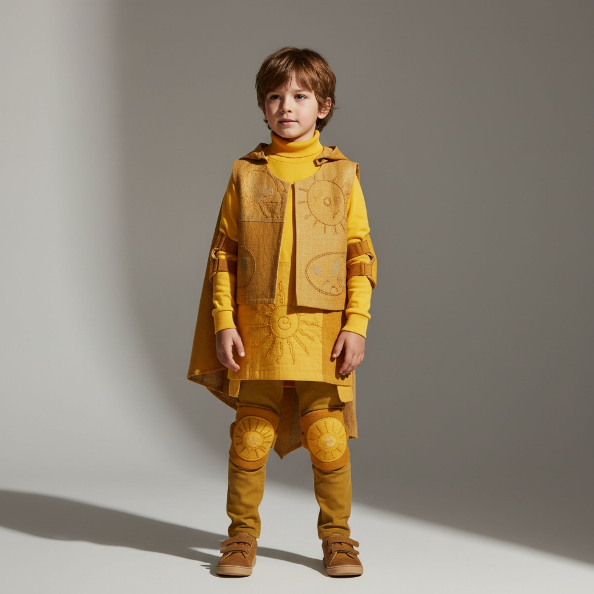 Semicisne Niño Perch.- C. Perkins Amarillo Talla 2