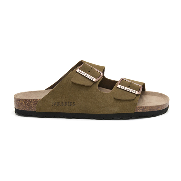 SANDALIA BABUNKERS CAQUI