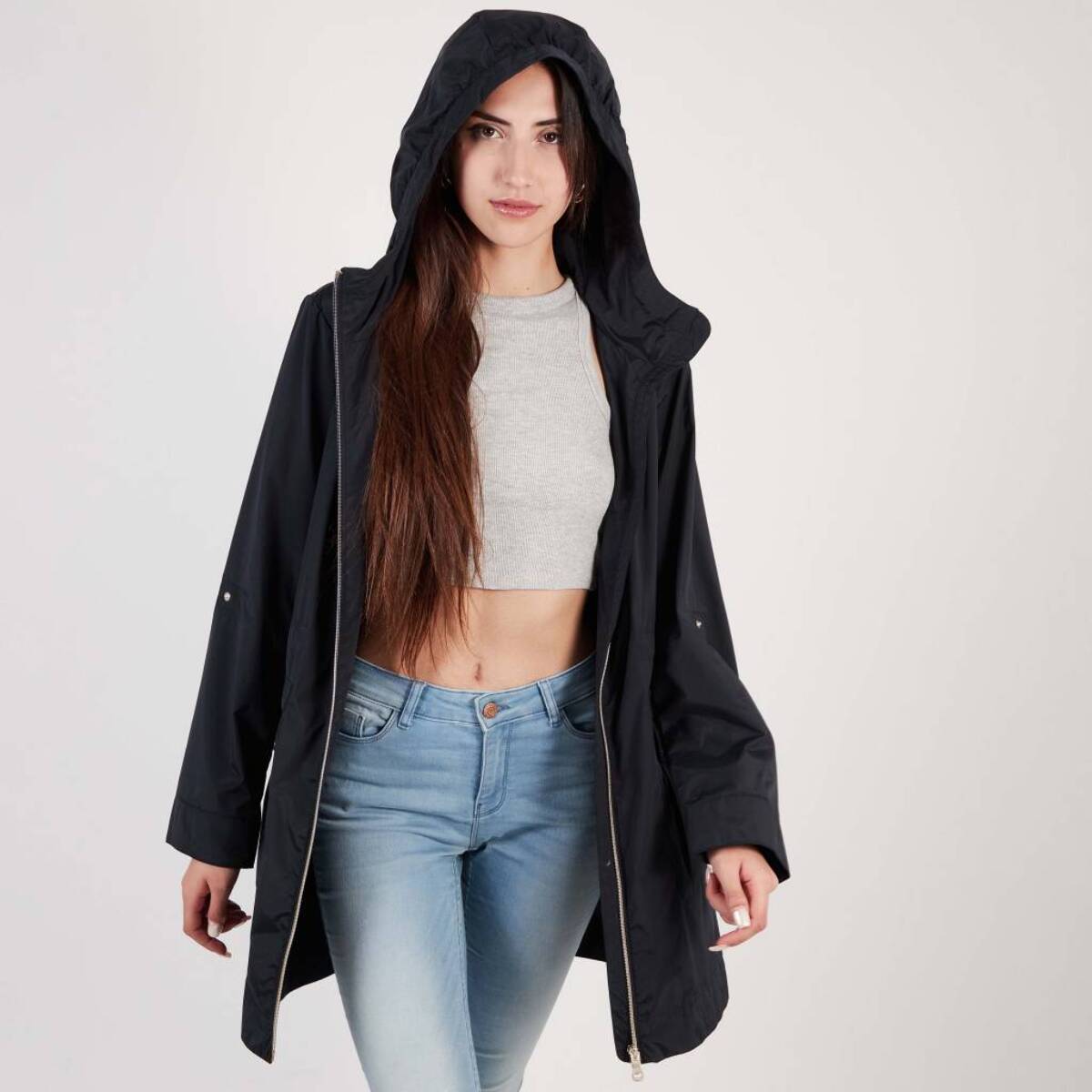 Chubasquero > Cortavientos Mujer de la marca GEOX  modelo W DANDRA PARKA AZUL