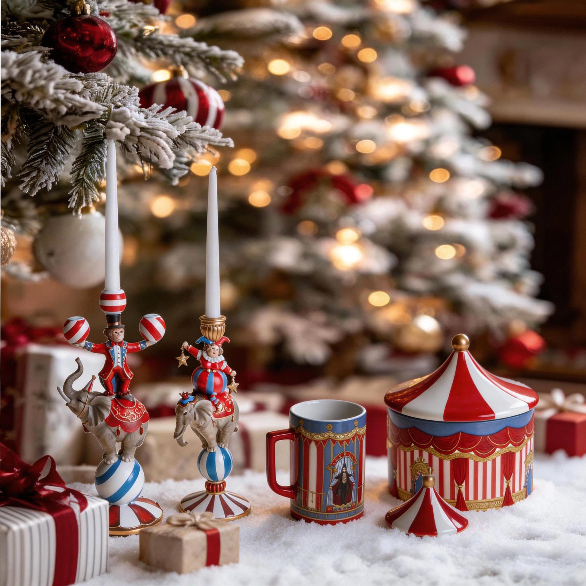 Barattolo circo con coperchio - Pezzi 1 - ALTRO - Bianchi Dino SpA