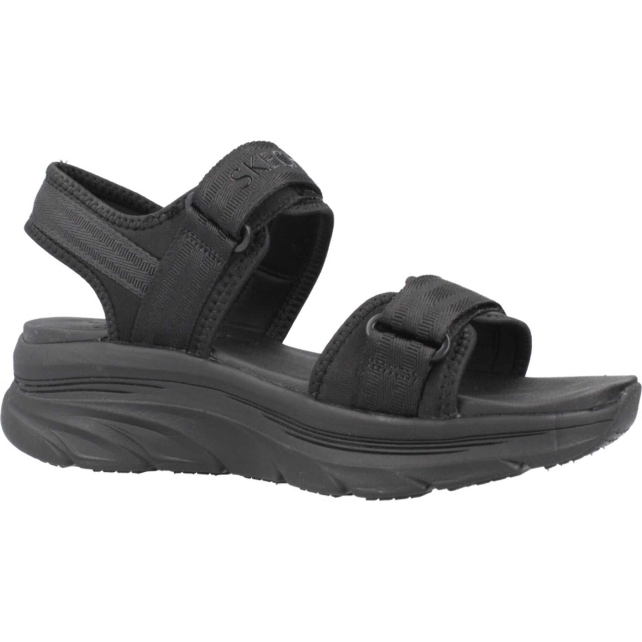 Sandalias Mujer Dlux Walker Adore Negro