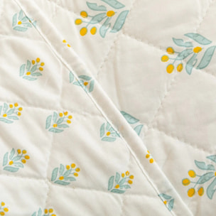 Colcha bouti Spring verde tiffany