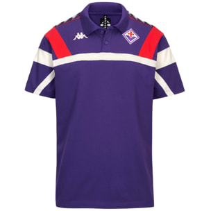 Polo Shirts Kappa Uomo 222 Banda Frely Fiorentina Viola