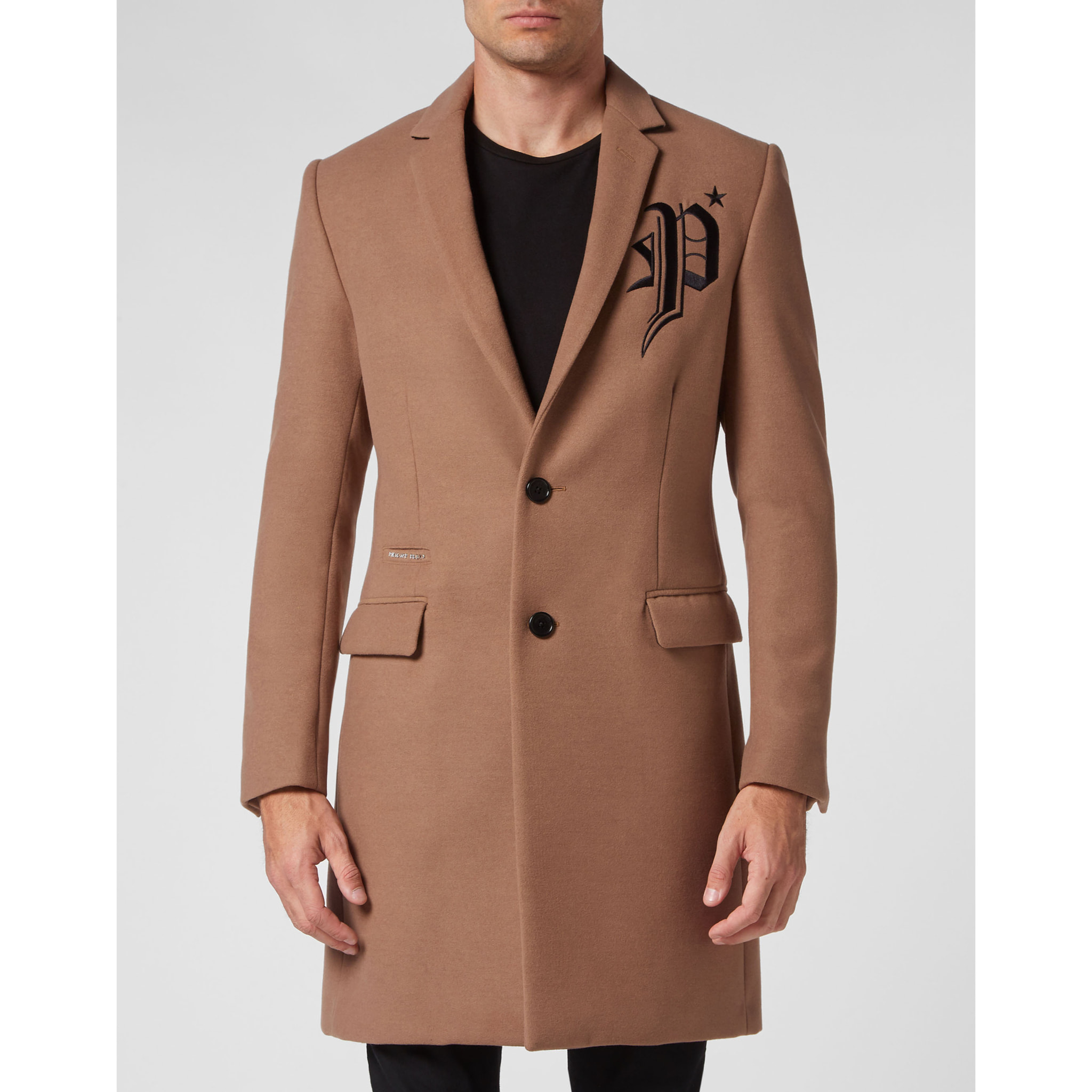 PHILIPP PLEIN COAT LONG GOTHIC PLEIN