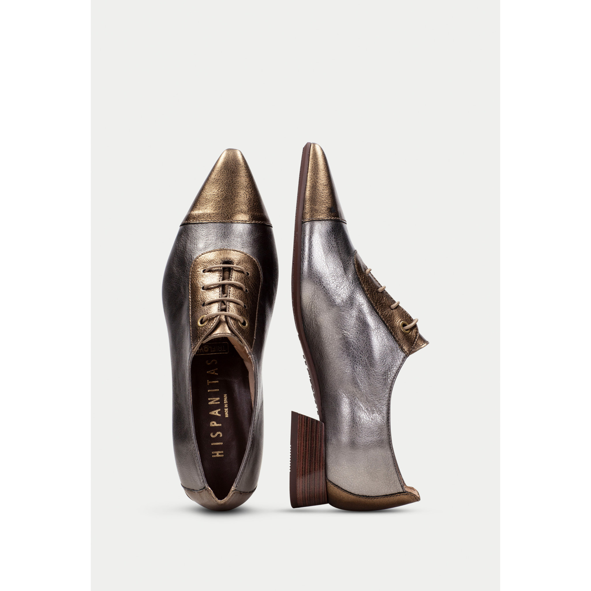 Derby Dali Oro acero 2,5 cm