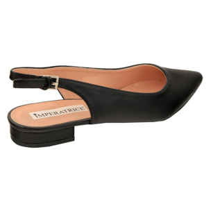 Ballerine slingback verniciate