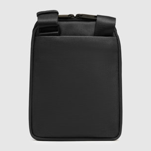 Piquadro Borsello porta iPad®mini in tessuto riciclato e pelle con tasca per CONNEQU 4.0