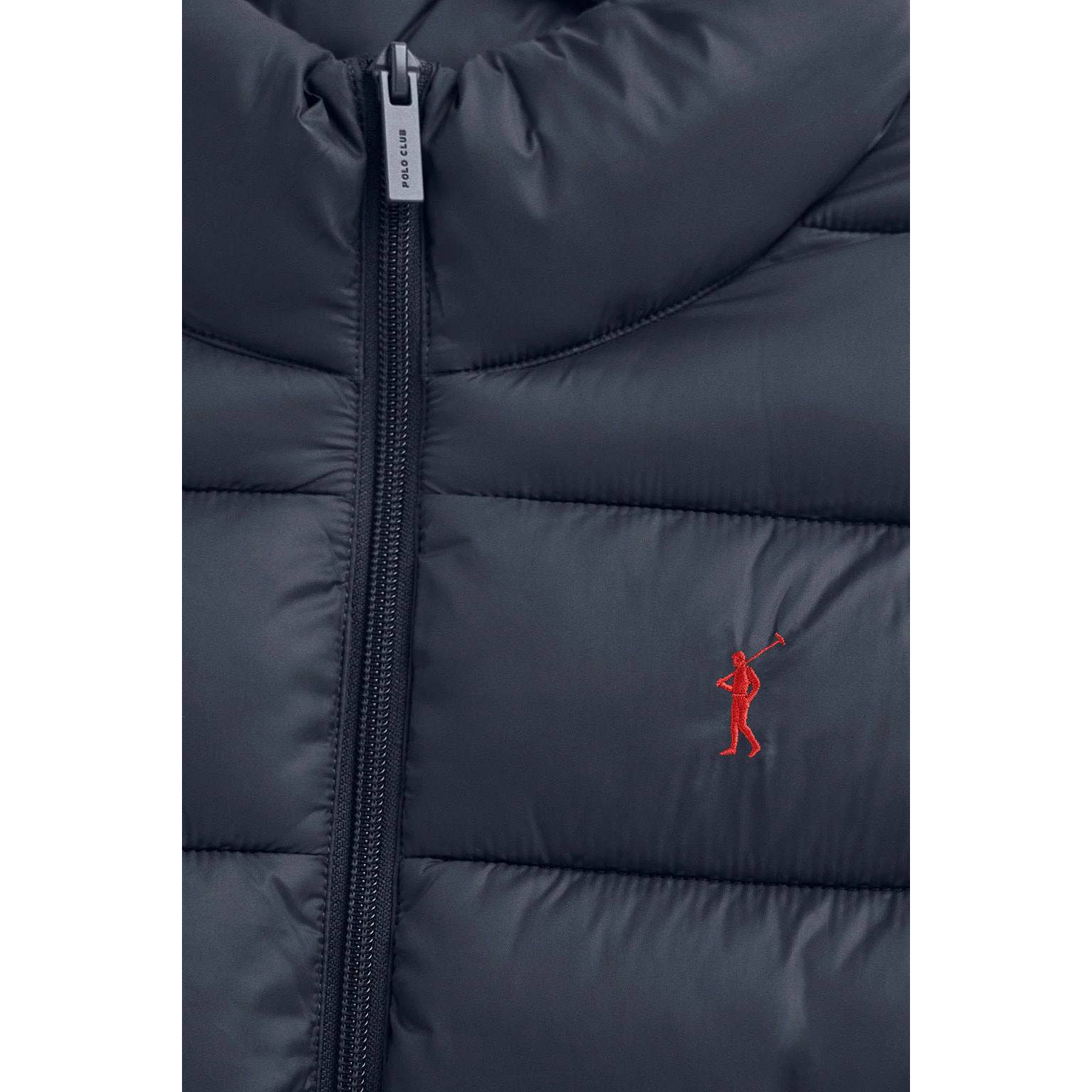 Giubbotto Salma Embroidery blu marino con logo Rigby Go