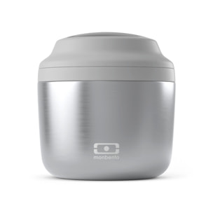 Lunch box isotherme Element 550ml Metallic Argent