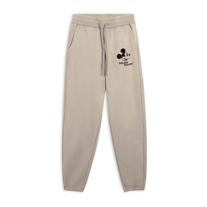 Pantaloni sportivi da donna con stampa Disney e strass