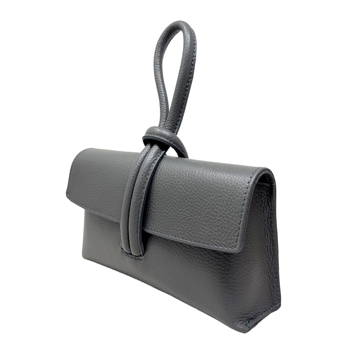 Borsetta Pochette in Vera Pelle Made in Italy