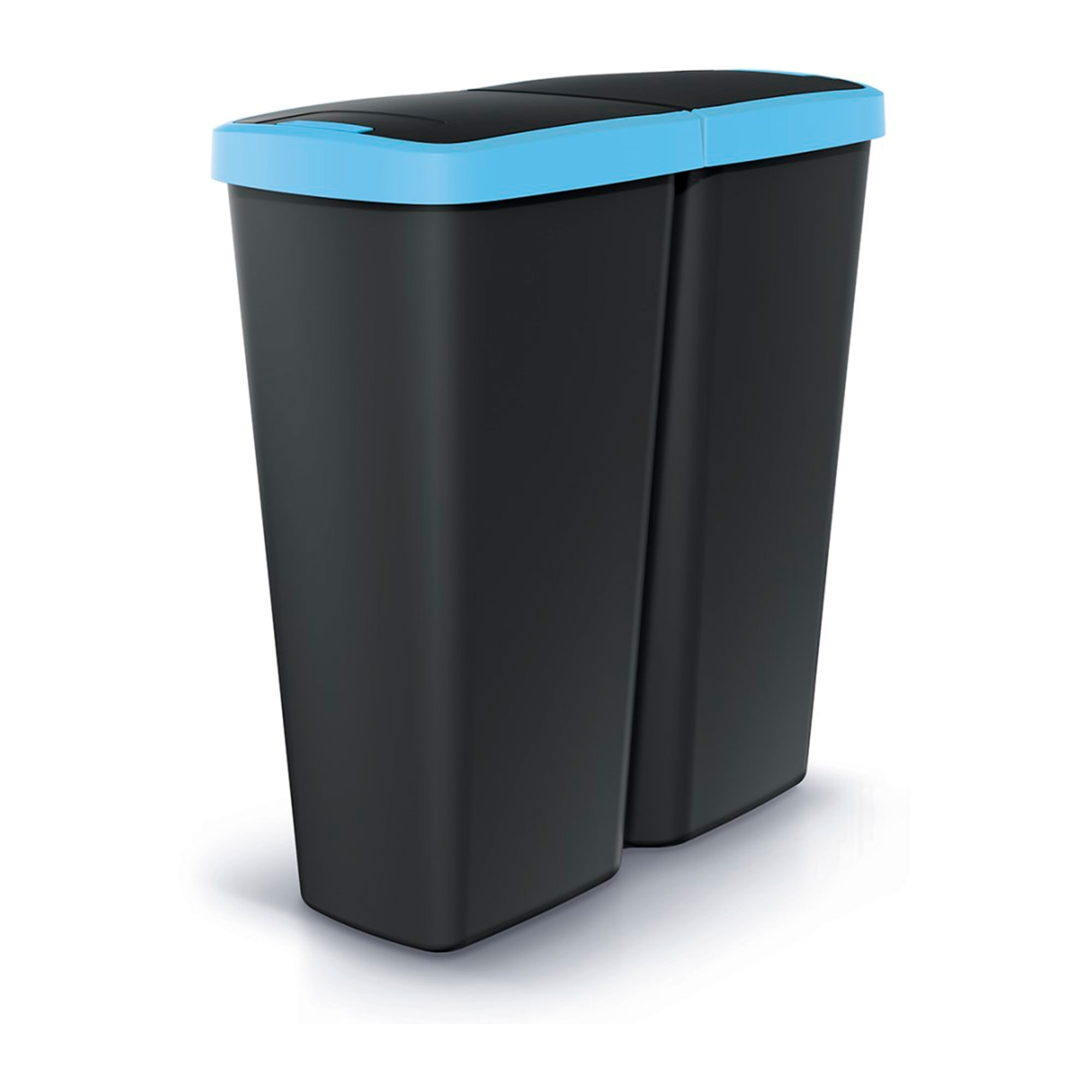 Papelera con 2 tapas independientes de 50l keden