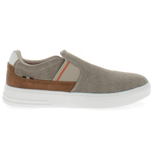 Armata di Mare Scarpe Uomo Slip-On con Soletta Rimovibile in Memory Foam AMU S25M727 Beige