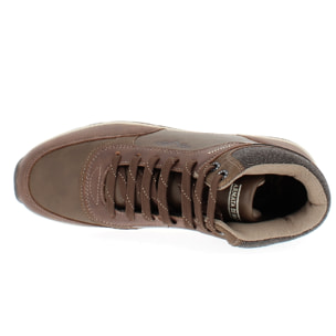 Armata di Mare Scarpe Uomo Stivaletti Casual Stringati con Soletta Rimovibile in Memory Foam AMU W24L629 Brown