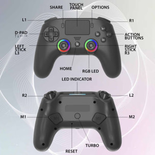 Manette SUBSONIC noire pour PS5